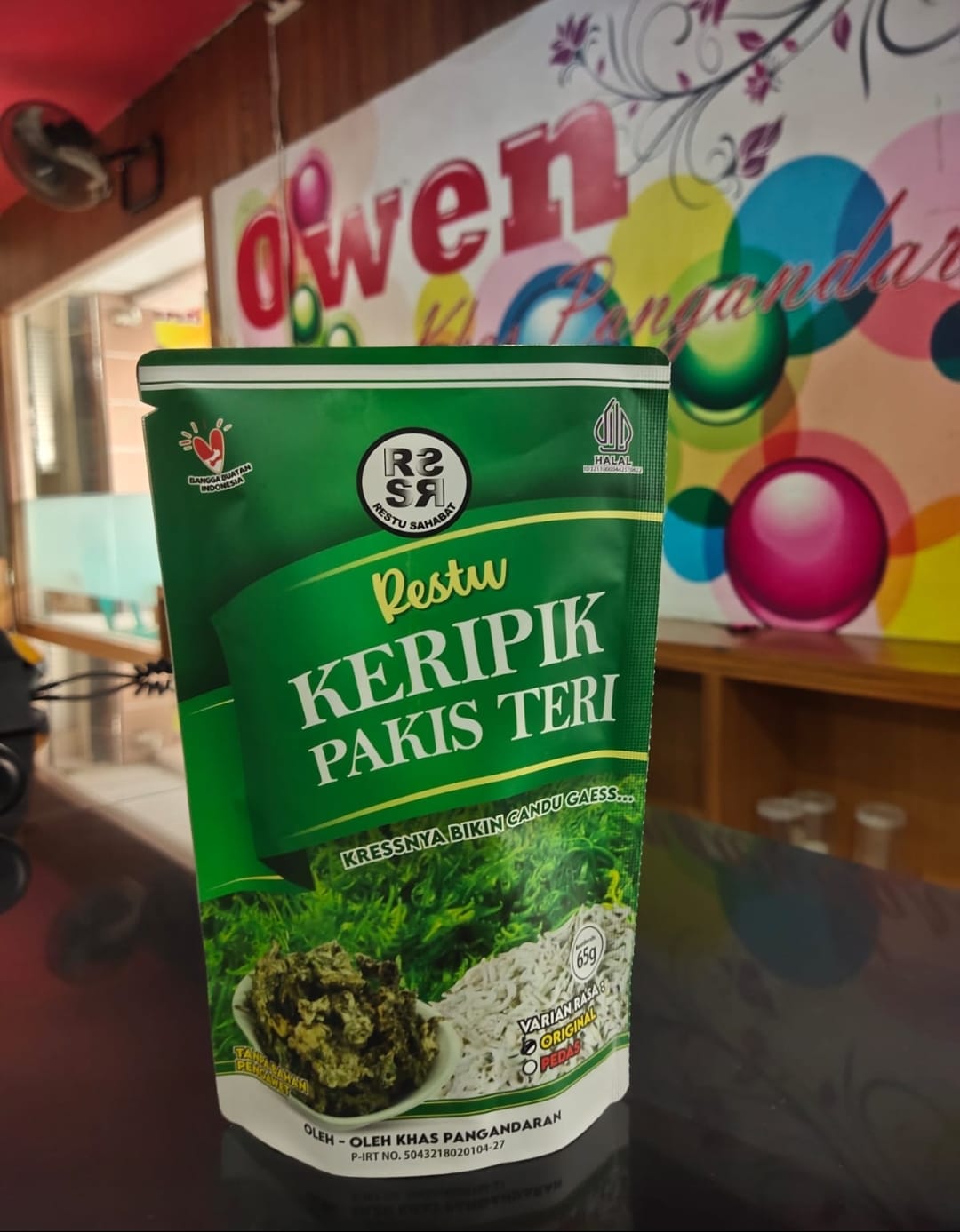 Keripik Pakis Teri