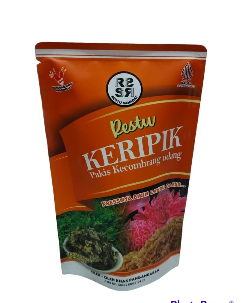 Keripik Pakis Kecombrang Udang