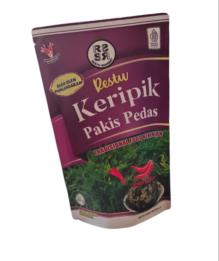 Keripik Pakis Pedas